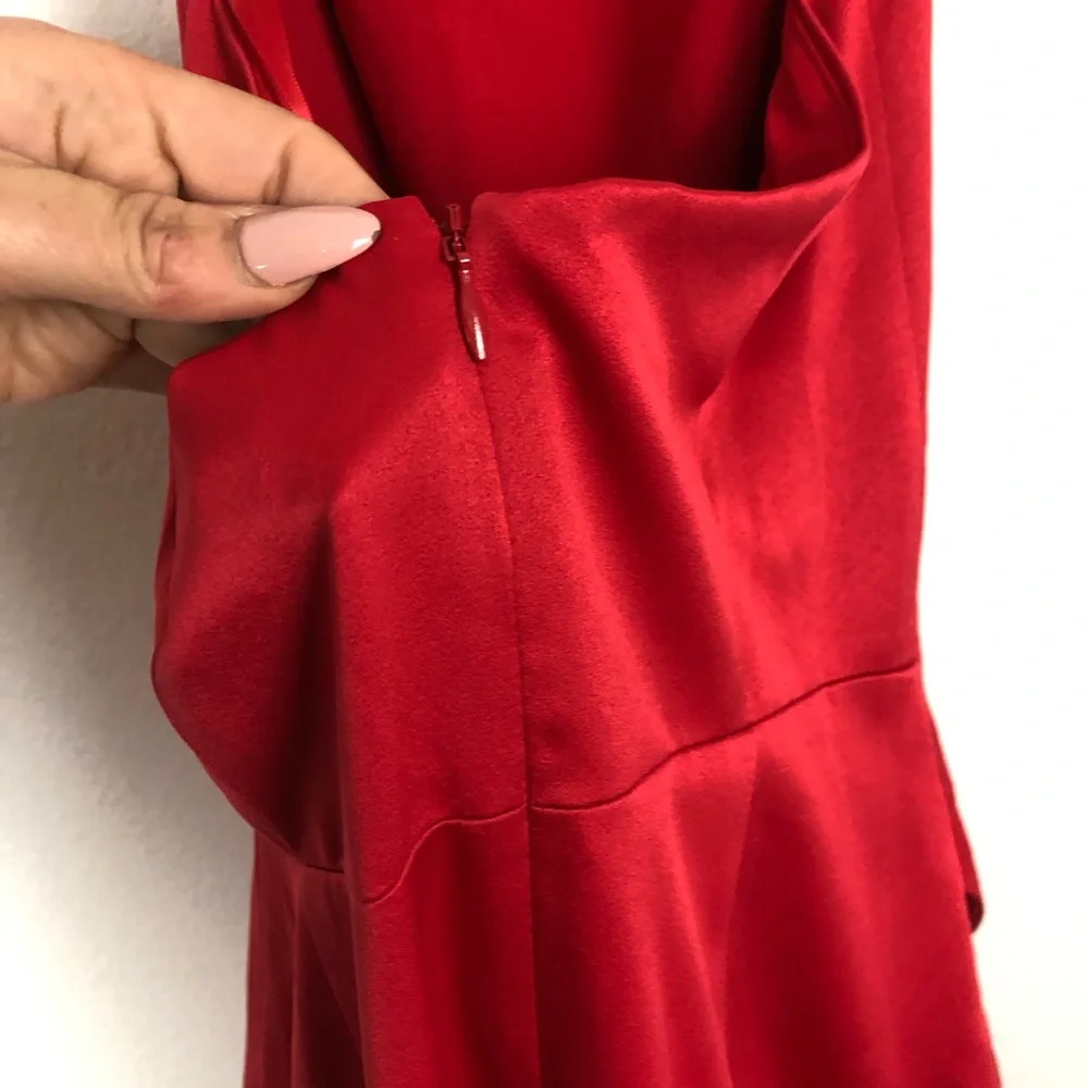 Elliatt Red Mini Dress - Picture 8 of 11